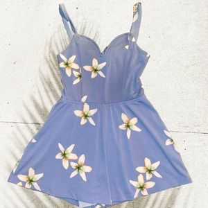 Aeropostale Floral Romper